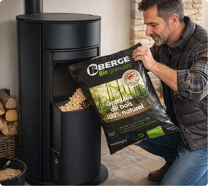 Bergé Biogranulés - Une expertise du chauffage au bois depuis 1968