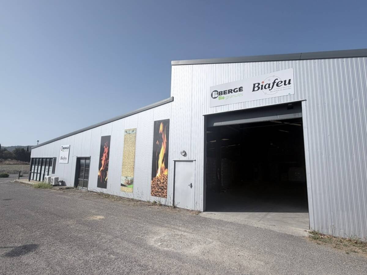 Bergé Bio Granulés - - Berge Biogranules Entrepot Facade 1